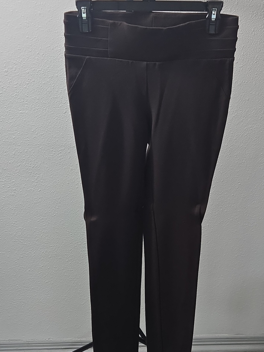 Copper Key Black Pull-On Ponte Trousers
